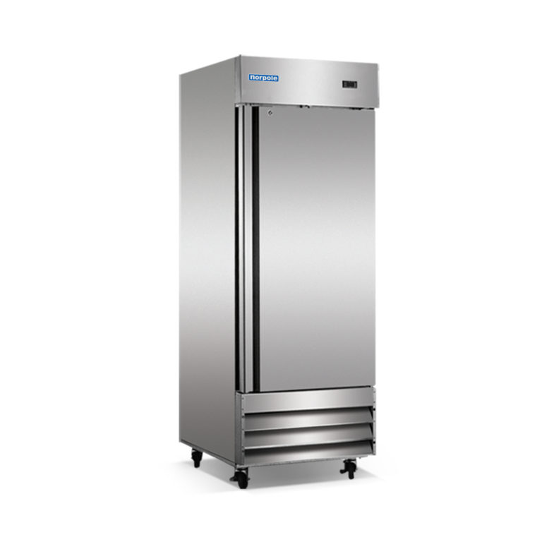np1r Norpole NP1R 1 Solid Door Up Right Reach-in Refrigerator
