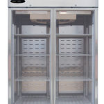 Hoshizaki CF2B-FGY, Freezer, Two Section Upright, Full Glass Door