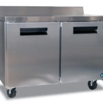Hoshizaki CRMR48-W01, Refrigerator, Two Section Worktop with Locks