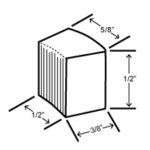 Hoshizaki F-1002MWJ-C, Ice Maker, Water-cooled, Slim Line Modular