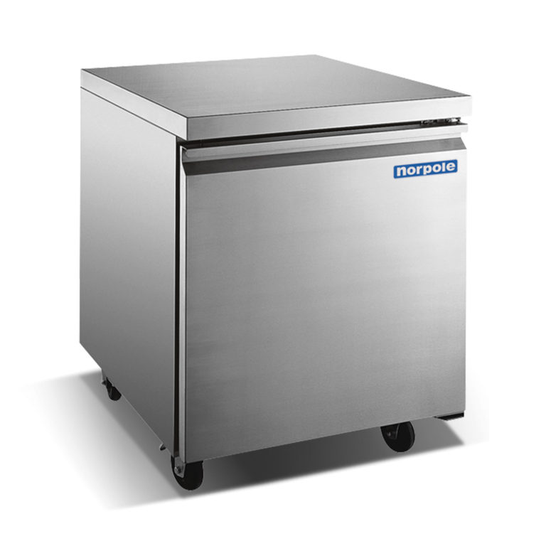 NP1R-27UC Norpole NP1R-27UC 1 Door Under Counter Work Table Refrigerator