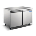 Norpole NP2R-60UC 2 Door Under Counter Work Table Refrigerator 60"