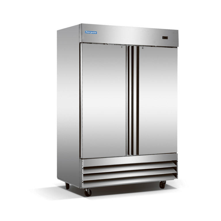 NP2R Norpole NP2R 2 Solid Door Up Right Reach-in Refrigerator