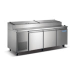 Norpole NP3R-PT 3 Door Pizza Prep Table