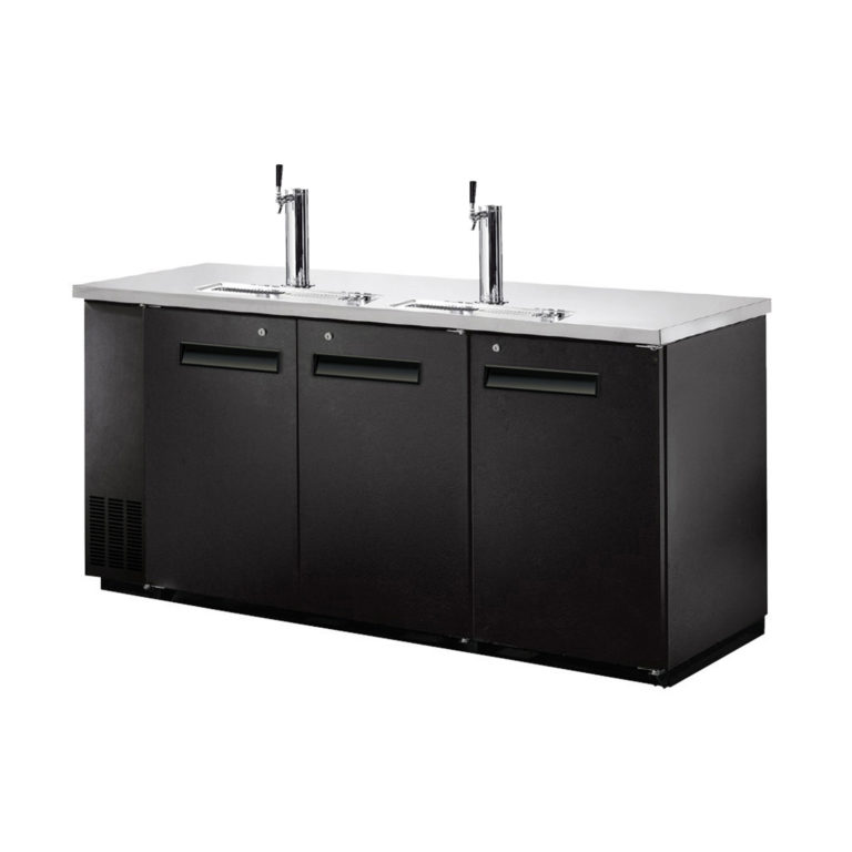 NPBT-72 Norpole NPBT-72 72 IN 3 Solid Door Direct Draw Beer Keg Cooler