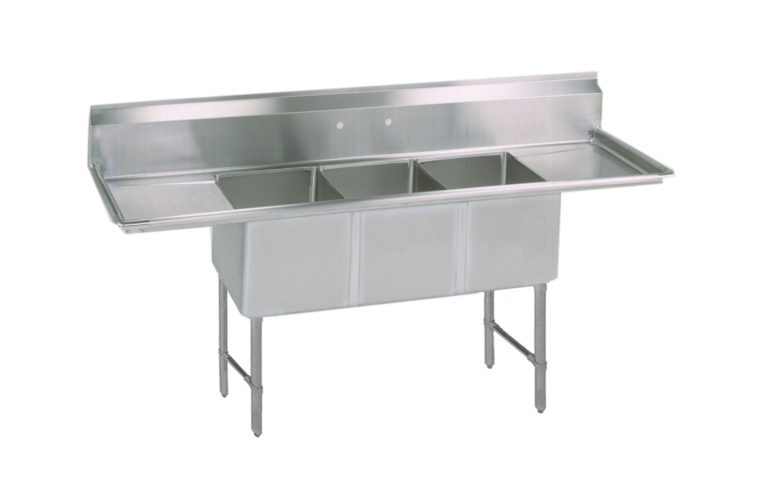 www.bk-resources.com BK Resources BKS6-3-18-14-18TS 3 Compartment Sinks