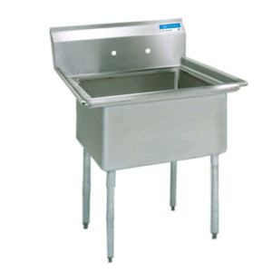 Image-BKS-1-18-12 BK Resources BKS-1-18-12 One (1) Compartment Sink