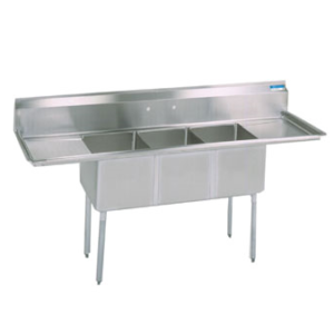 BK Resources BKCS-3-18-14-18T  Corner Sink