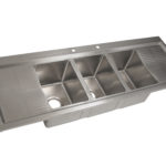 BK-Resources  BK-DIS-1014-3-12T-PG Dropin Sinks