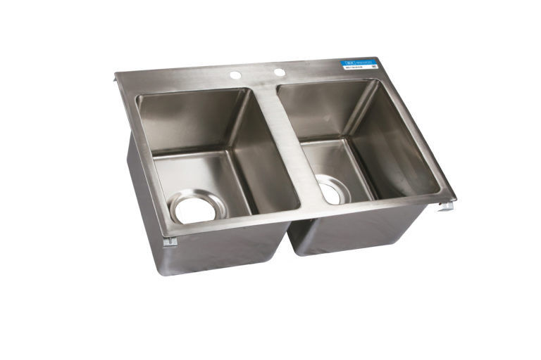 BK-Resources  BK-DIS-1416-2-P-G Dropin Sinks