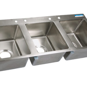www.bk-resources.com BK-Resources BK-DIS-1620-3-P-G Dropin Sinks