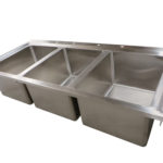 BK-Resources  BK-DIS-1620-3ME-P-G Dropin Sinks
