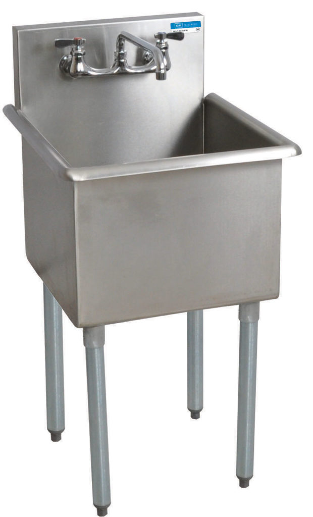 www.bk-resources.com BK-Resources BK8BS-1-24-14 1 Compartment Budget Sinks