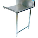 BK-Resources BKCDT-72-R-SS Clean Dishtables
