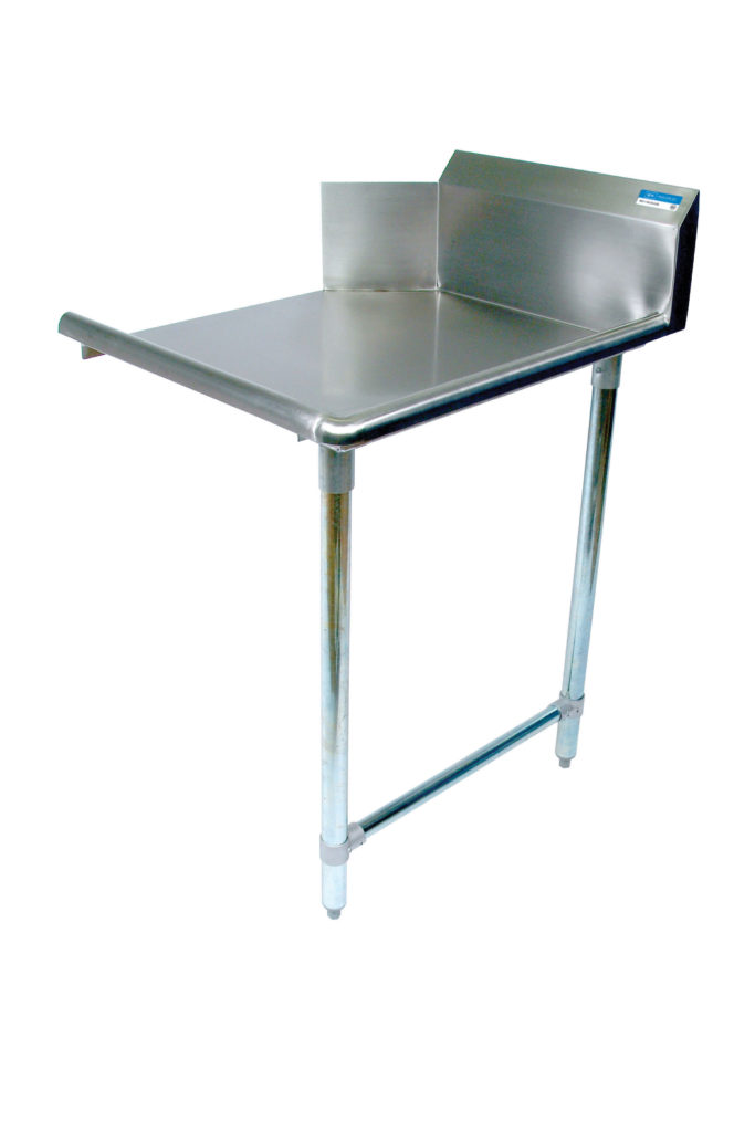 BK-Resources BKCDT-72-R-SS Clean Dishtables