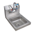 BK-Resources BKHS-W-SS-P-G Hand Sinks