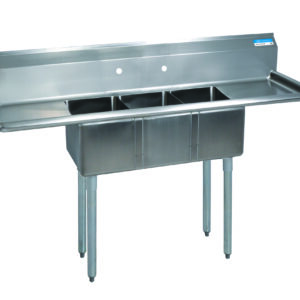 BK-Resources BKS-3-1014-10-12T Compartment Sinks
