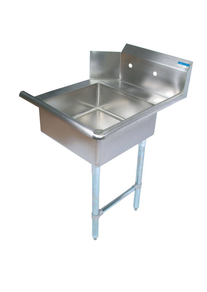 BK-Resources BKSDT-72-R-SS-P-G Soiled Dishtables