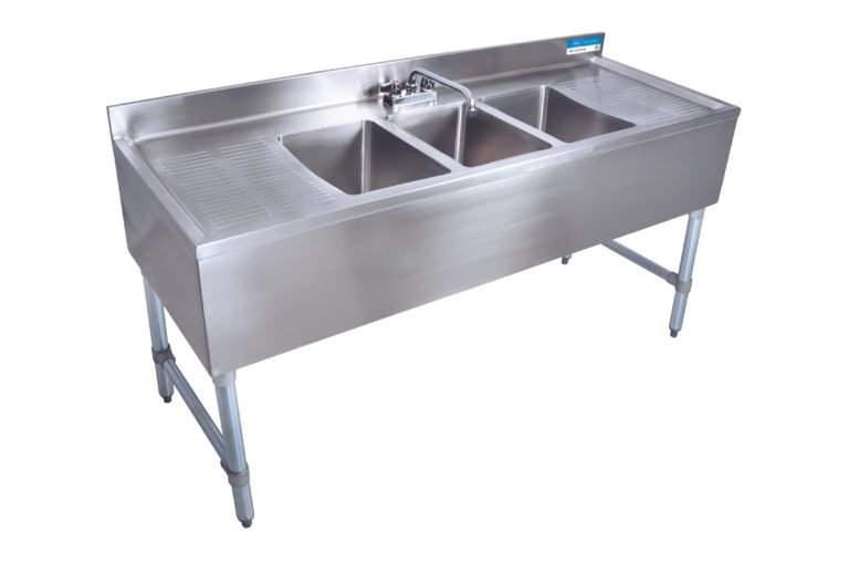 www.bk-resources.com BK-Resources BKUBS-360TS Underbar Sinks- 21" Depth