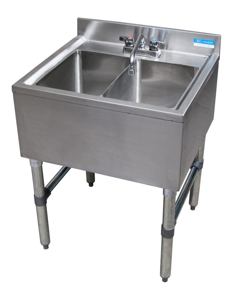 BK-Resources BKUBS-224S Underbar Sinks- 21" Depth