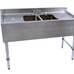 www.bk-resources.com BK-Resources BKUBS-248TS Underbar Sinks- 21" Depth