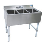 BK-Resources BKUBS-336S Underbar Sinks- 21" Depth