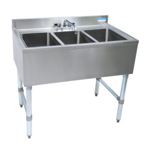 www.bk-resources.com BK-Resources BKUBS-336S Underbar Sinks- 21" Depth