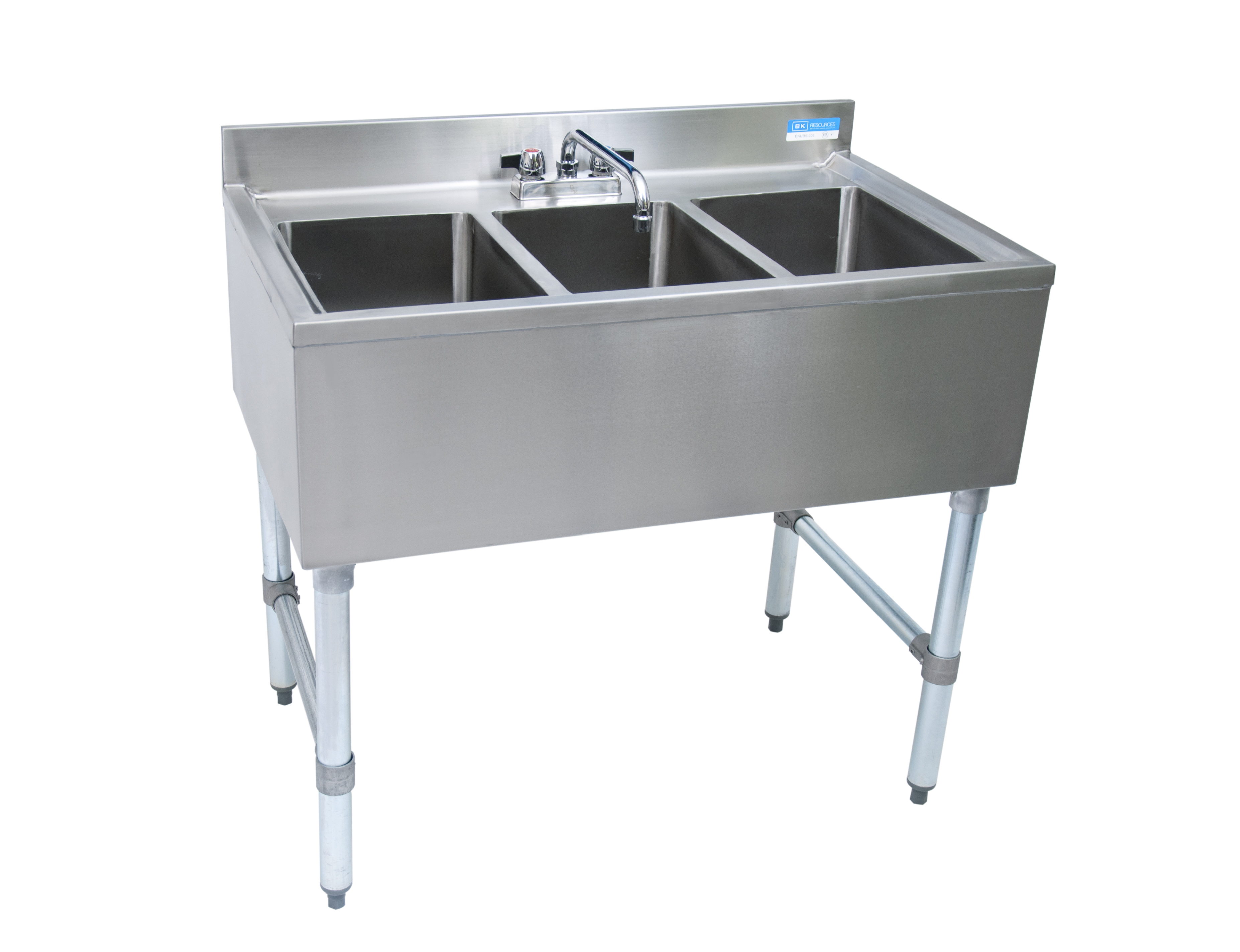 BK-Resources BKUBS-336S Underbar Sinks- 21" Depth