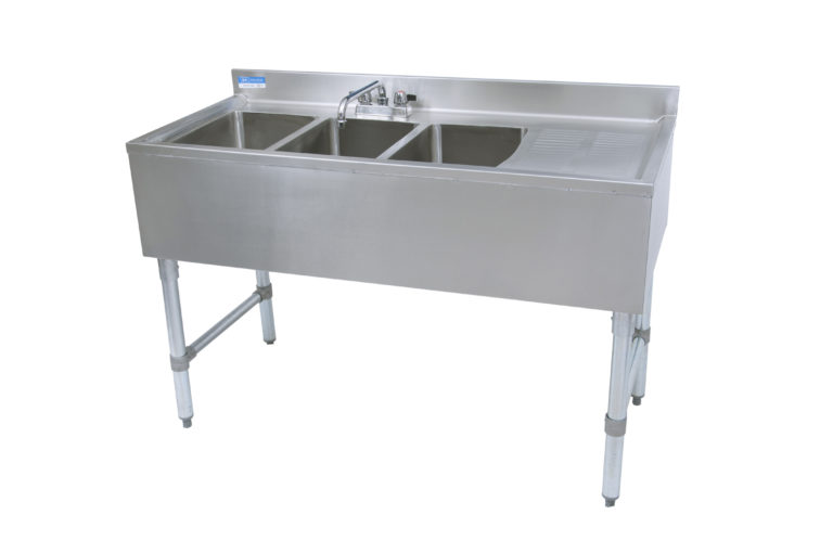 BK-Resources BKUBS-348RS Underbar Sinks- 21" Depth