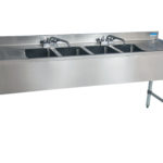 BK-Resources BKUBS-472TS Underbar Sinks- 21" Depth