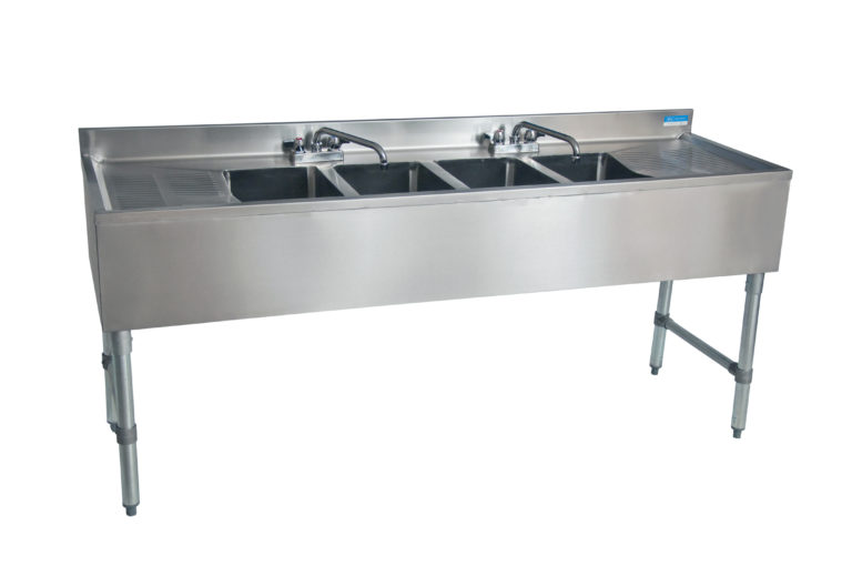 BK-Resources BKUBS-472TS Underbar Sinks- 21" Depth
