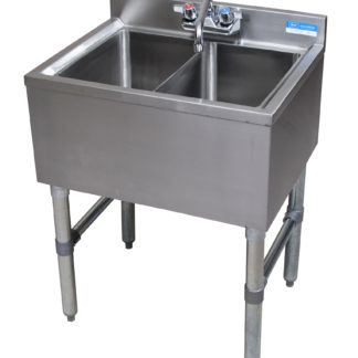 BK-Resources BKUBW-224S Underbar Sinks- 18" Depth