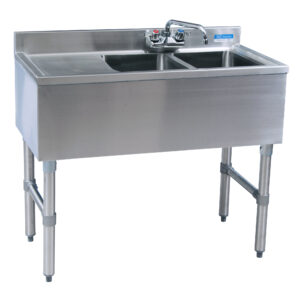 www.bk-resources.com BK-Resources BKUBW-236LS Underbar Sinks- 18" Depth