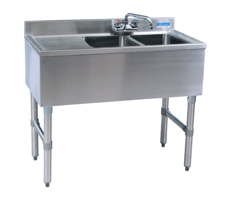 www.bk-resources.com BK-Resources BKUBW-236LS Underbar Sinks- 18" Depth