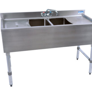 BK-Resources BKUBW-248TS Underbar Sinks- 18" Depth