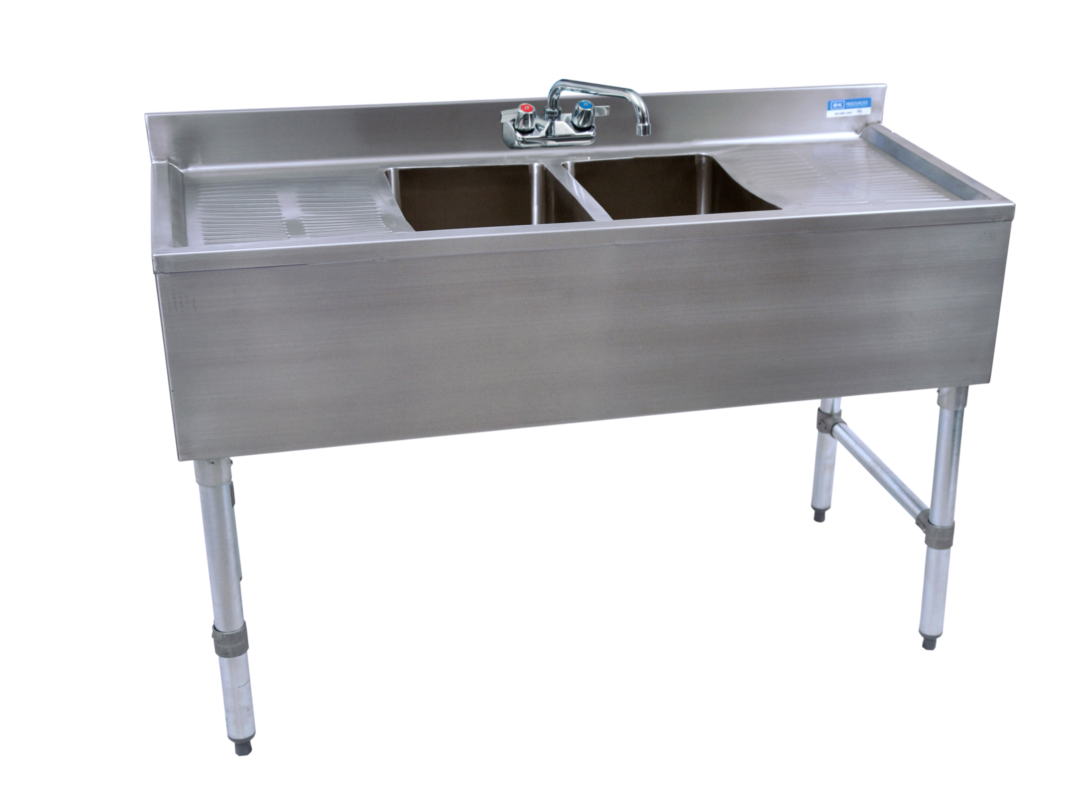 BK-Resources BKUBW-248TS Underbar Sinks- 18" Depth
