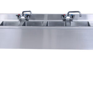 BK-Resources BKUBW-484TS Underbar Sinks- 18" Depth