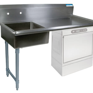 www.bk-resources.com BK-Resources BKUCDT-60-L-SS-P3-G Undercounter Dishtables
