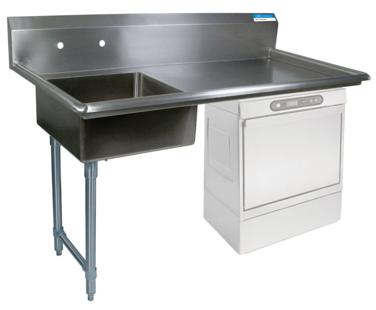 www.bk-resources.com BK-Resources BKUCDT-60-L-SS-P3-G Undercounter Dishtables