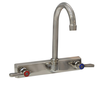 BK-Resources  EVO-8SM-8G Stainless Steel Faucets