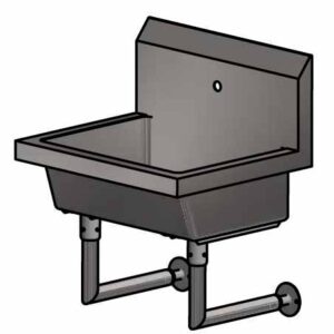 BK-Resources  MSHS-24W1 Multistation Handwash Sinks