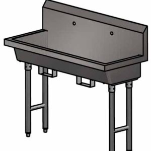 BK-Resources  MSHS-48F1B Multistation Handwash Sinks