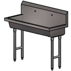 BK-Resources  MSHS-48F1 Multistation Handwash Sinks