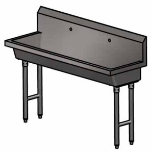 MSHS-60F1_1 BK-Resources MSHS-60F1 Multistation Handwash Sinks