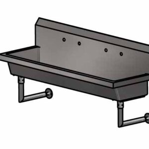 MSHS-60W2_1 BK-Resources MSHS-60W2 Multistation Handwash Sinks