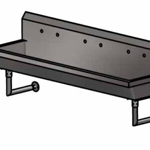 MSHS-72W2_1 BK-Resources MSHS-72W2 Multistation Handwash Sinks
