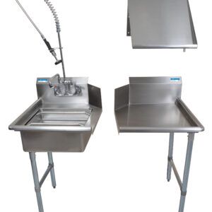BK-Resources BKDTK-72-R-G Dishtable Kits