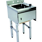 BK-Resources BKUBS-1012HST221SPGS Underbar Dump Stations- 21" Depth