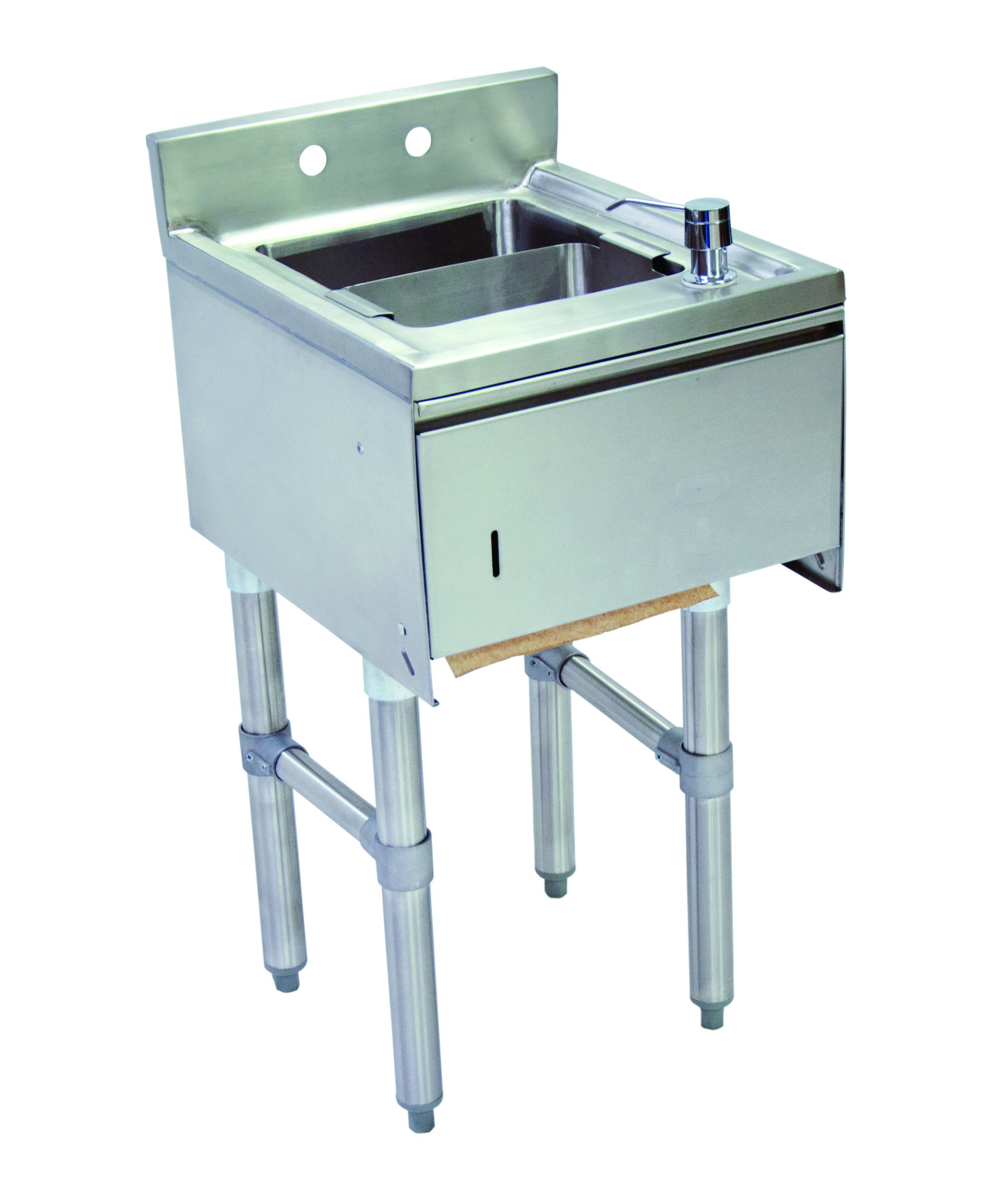 BKUBS-1012HST-518S BK-Resources BKUBS-1012HST221SPGS Underbar Dump Stations- 21" Depth