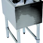 BK-Resources BKUBS-1014HS12-P-GS Underbar Dump Stations- 21" Depth